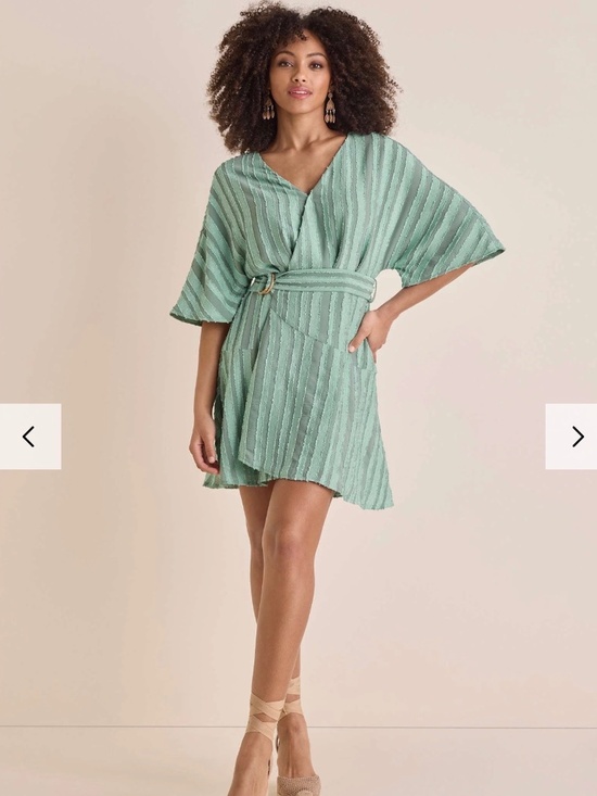 VENUS Dresses & Skirts - Dolman Sleeve Mini Dress - Iceberg Green NEW!
